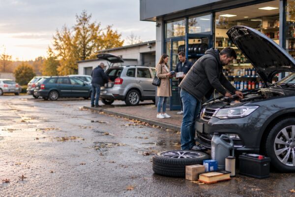 Piața pieselor auto, susținută de îmbătrânirea parcului: românii aleg să își întrețină mașinile